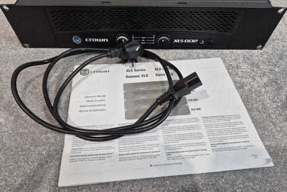 Crown XLS 602 - Two-Channel Stereo Power Amplifier