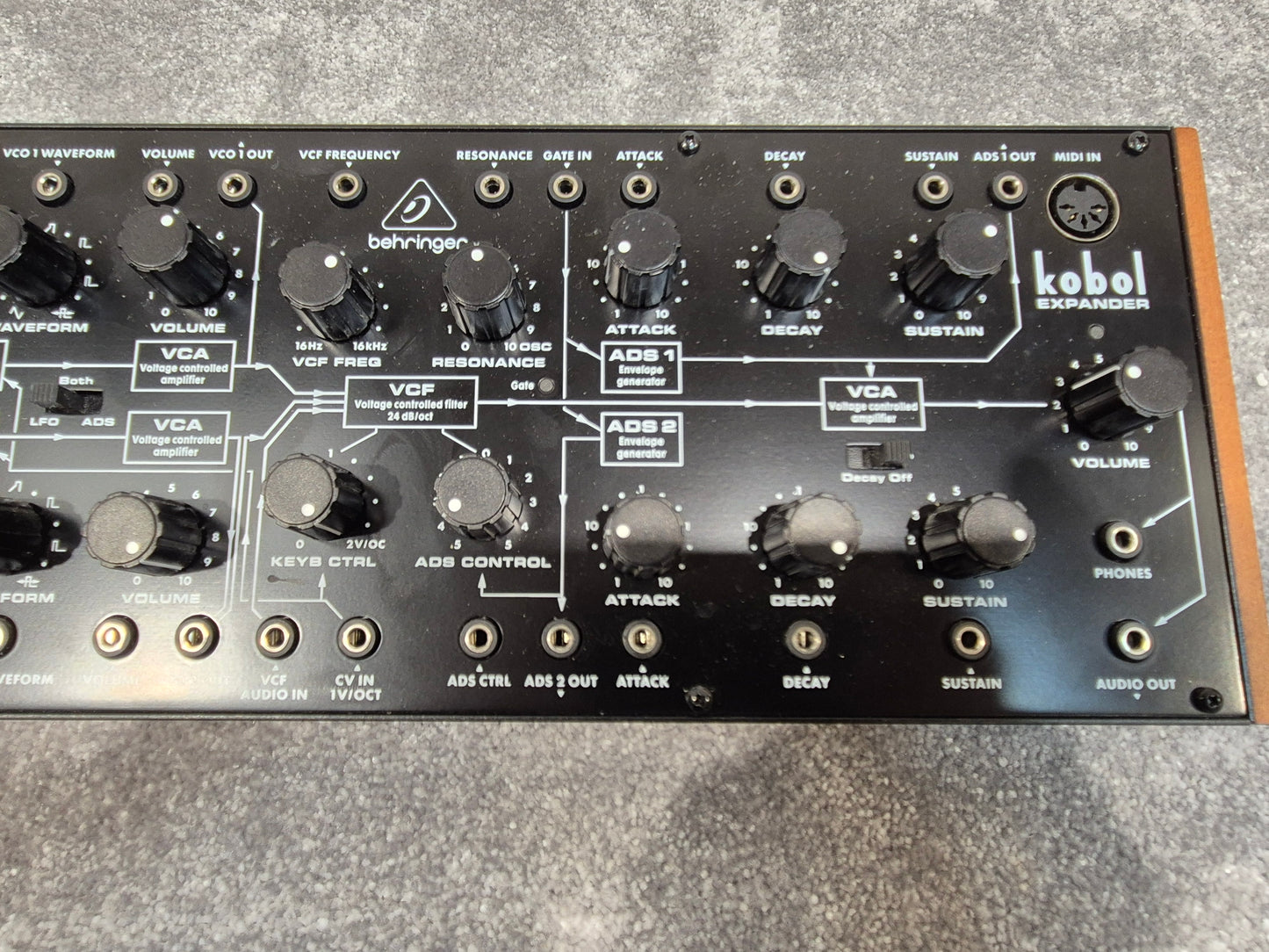 Behringer Kobol Expander - Semi-Modular Analog Synthesizer - Original Box