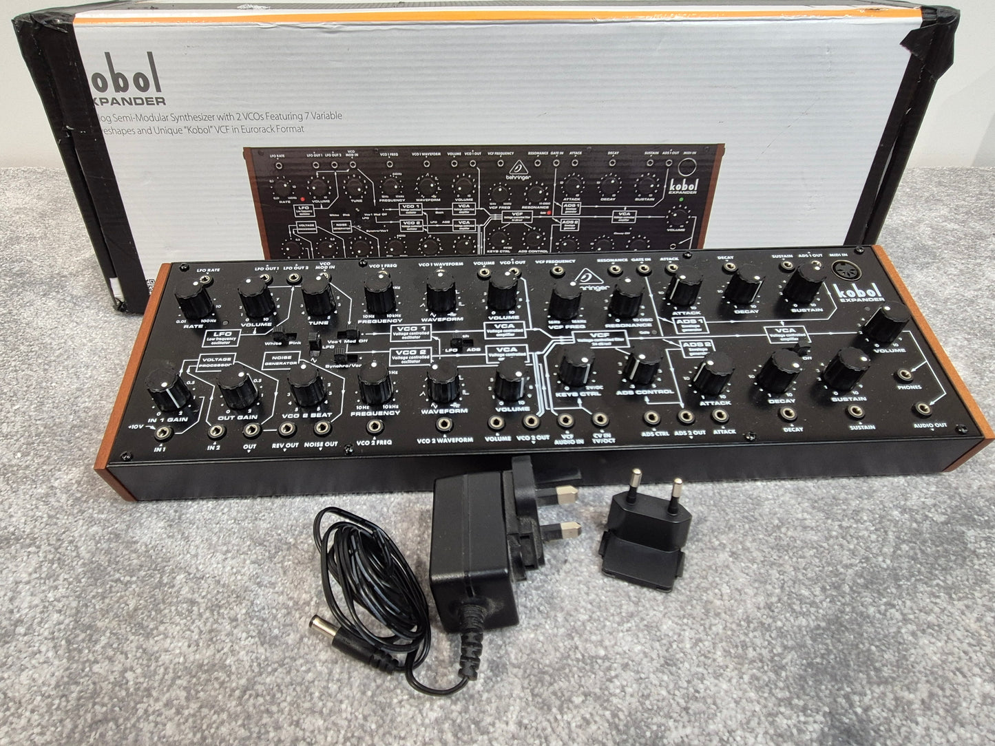 Behringer Kobol Expander - Semi-Modular Analog Synthesizer - Original Box