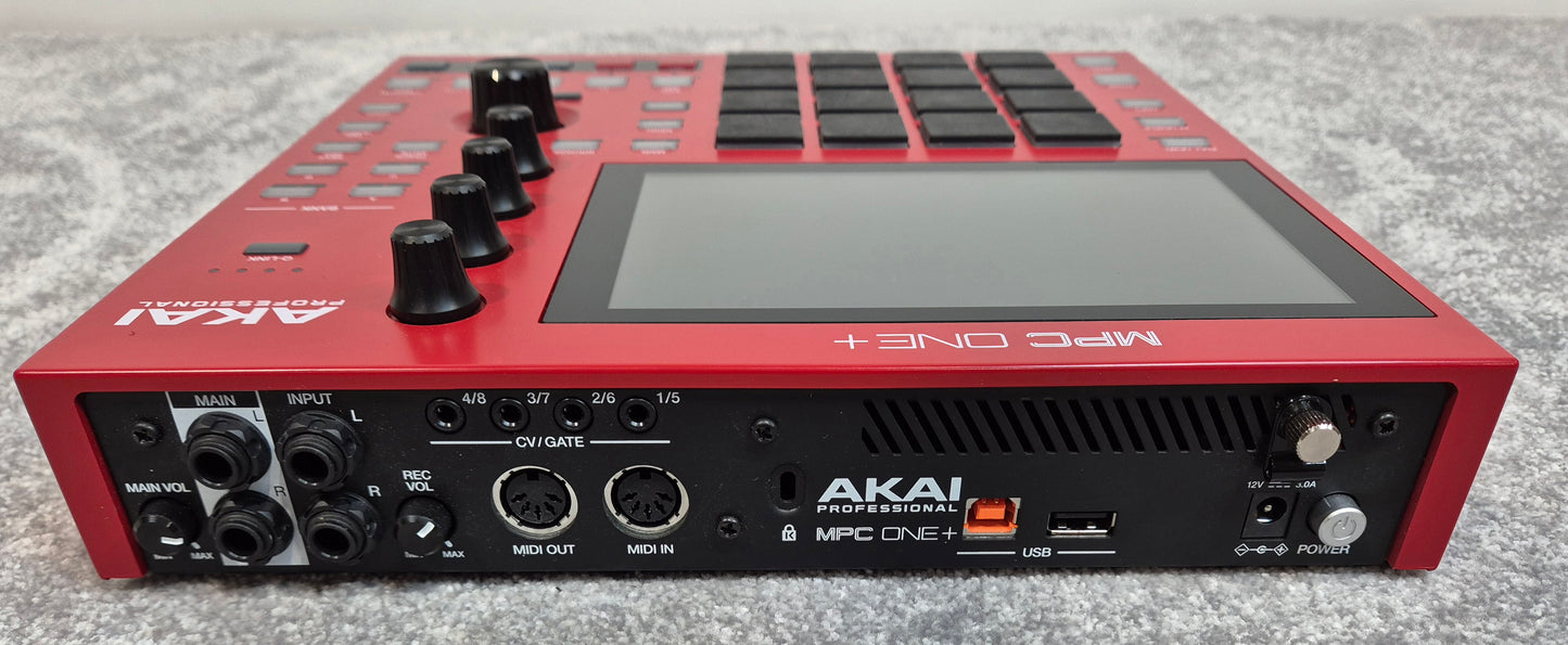 Akai MPC One+ - Red - Standalone Music Production - Open Box New