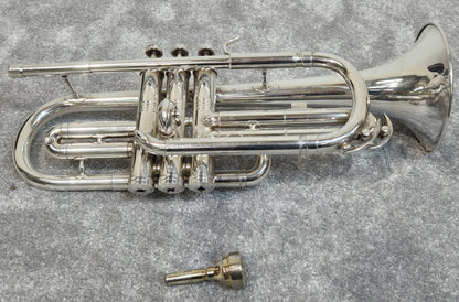 Conn Director Trumpet - Silver - 8-Inch Bell - Original Hard Case