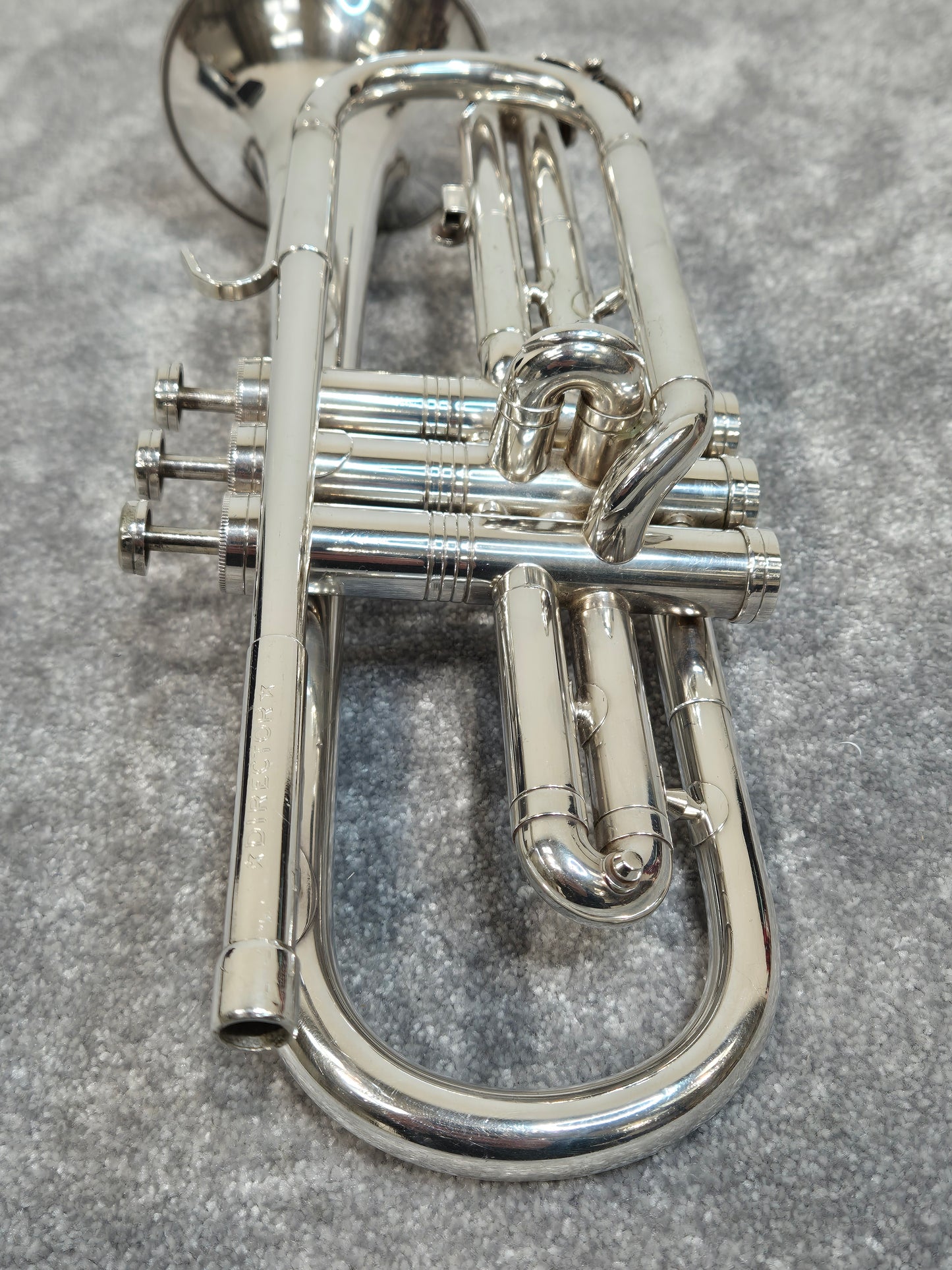Conn Director Trumpet - Silver - 8-Inch Bell - Original Hard Case