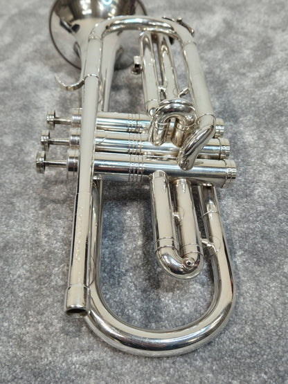 Conn Director Trumpet - Silver - 8-Inch Bell - Original Hard Case