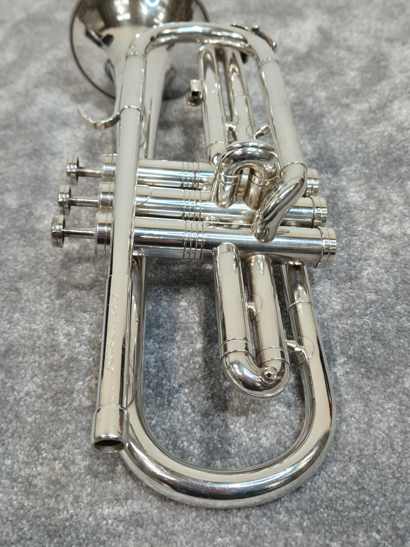 Conn Director Trumpet - Silver - 8-Inch Bell - Original Hard Case - Image 4