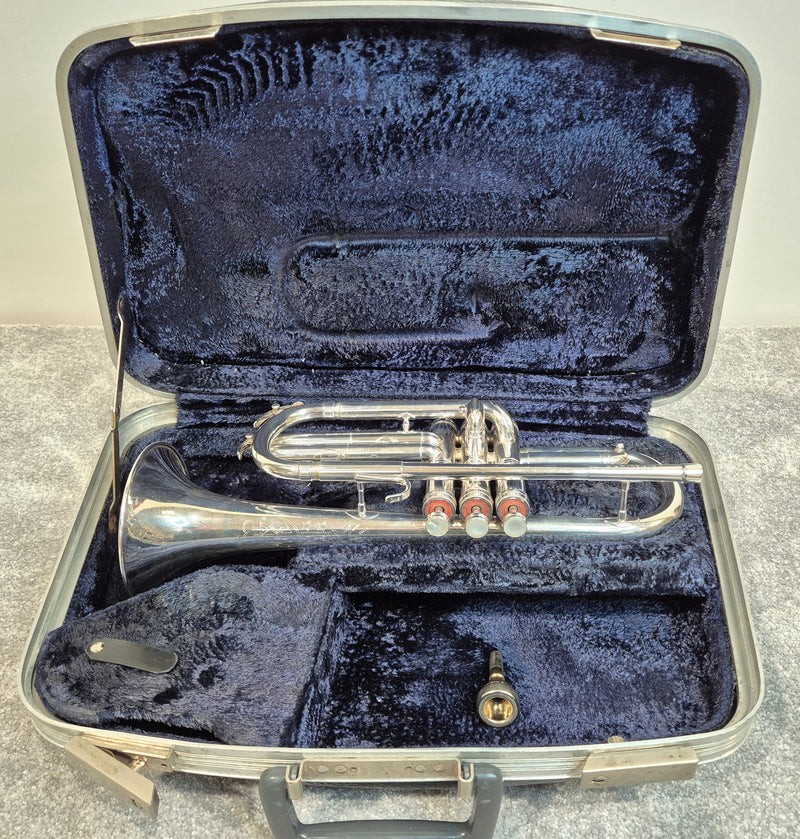 Conn Director Trumpet - Silver - 8-Inch Bell - Original Hard Case - Image 7