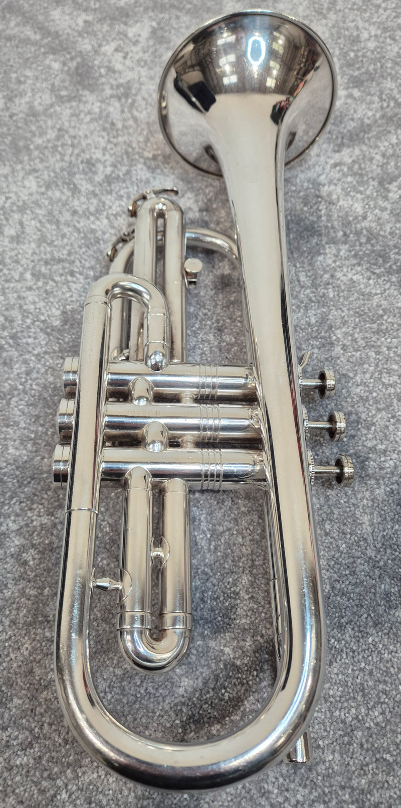 Conn Director Trumpet - Silver - 8-Inch Bell - Original Hard Case - Image 8