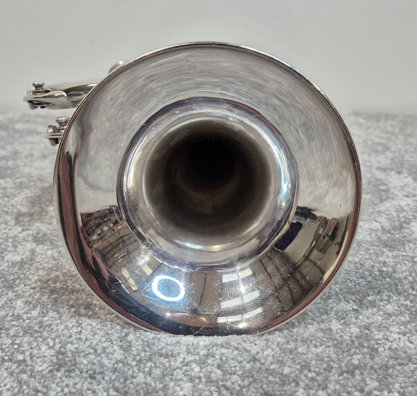 Conn Director Trumpet - Silver - 8-Inch Bell - Original Hard Case