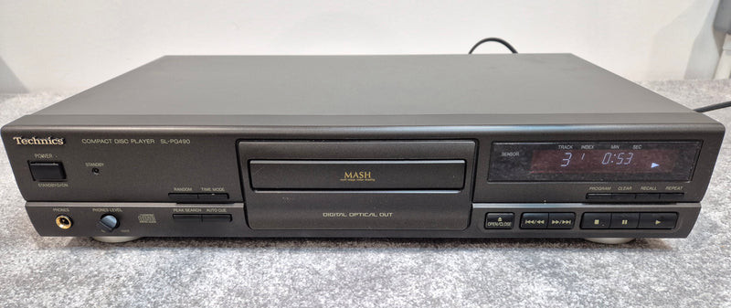 Technics SL-PG490 CD Player - Black - Stereo Hi-Fi CD Player - Image 1