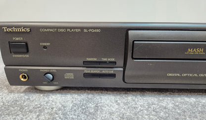 Technics SL-PG490 CD Player - Black - Stereo Hi-Fi CD Player