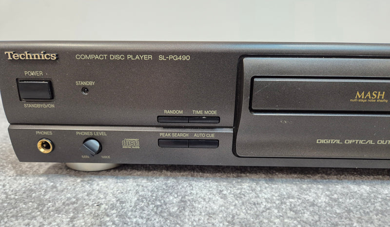 Technics SL-PG490 CD Player - Black - Stereo Hi-Fi CD Player - Image 8
