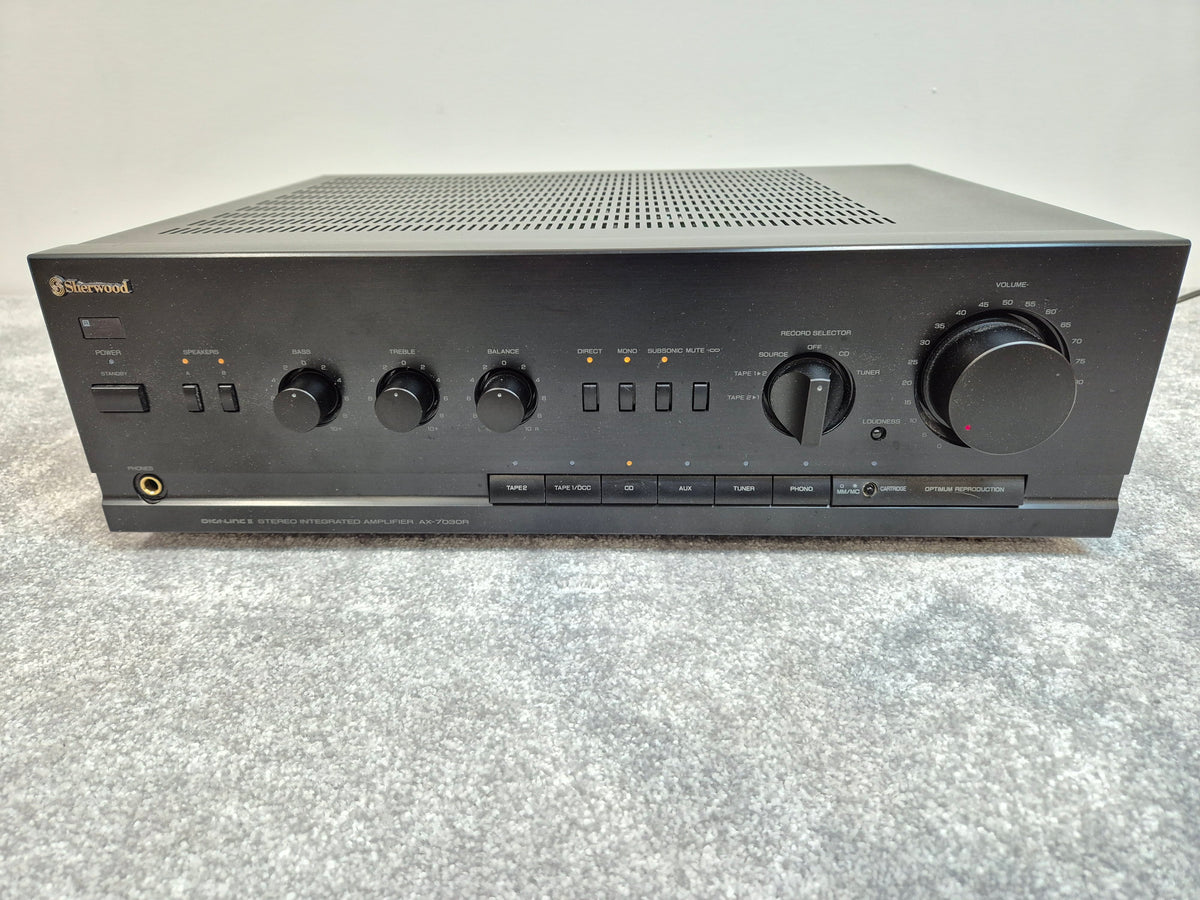Sherwood Stereo Home Audio Amplifier AX-7030R - Black