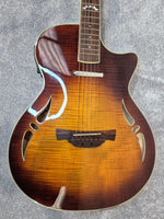 Crafter SA-TMVS Guitar - Hybrid Acoustic-Electric Guitar - Original Hard Case - Image 3
