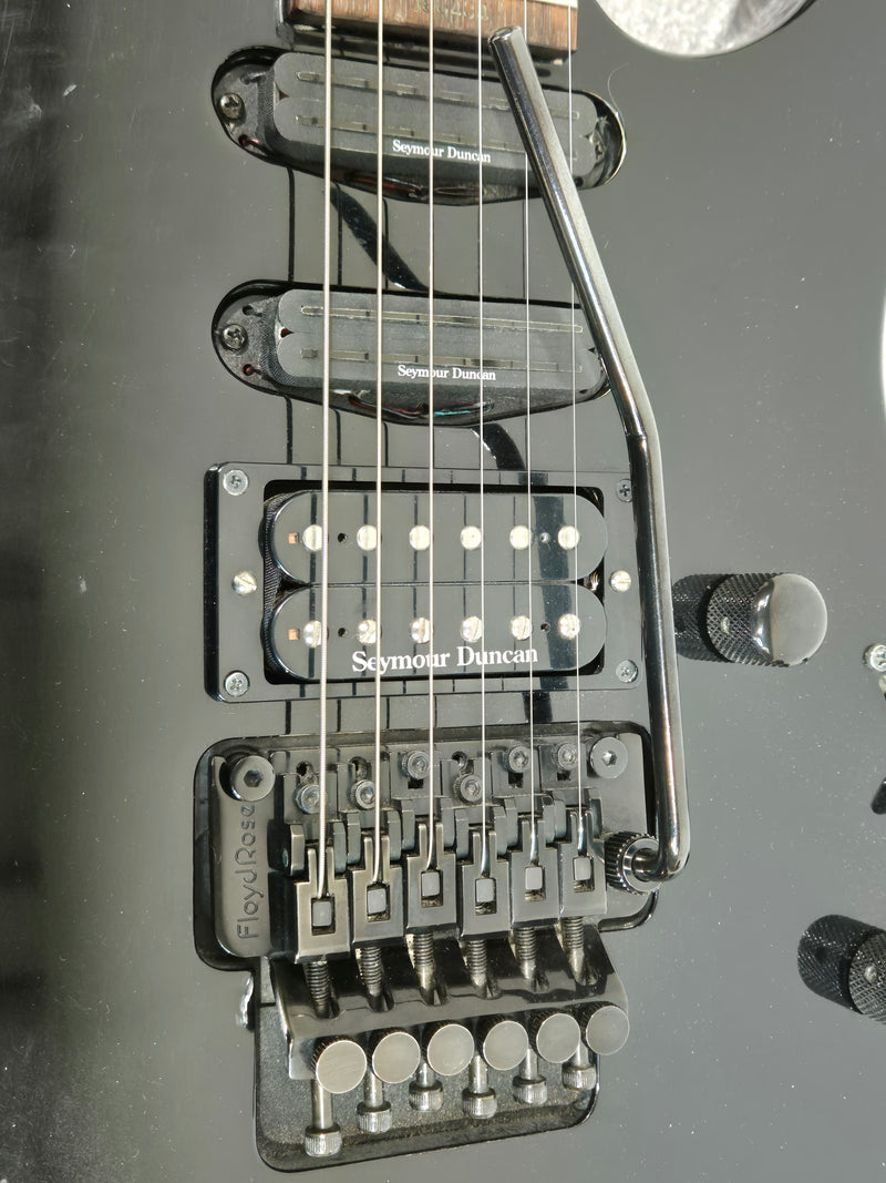 Jackson SL3 Soloist 2001 Electric Guitar - Black - Made in Japan - Image 7