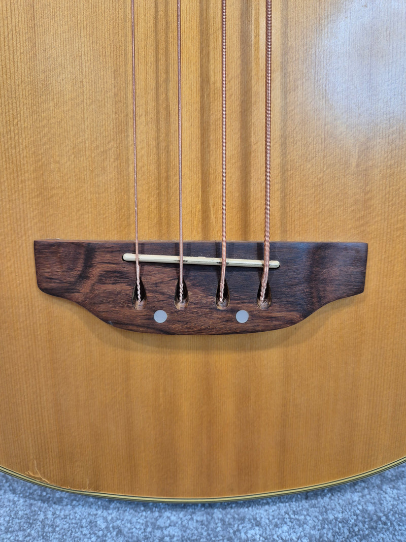 Crafter BA400EQL - Acoustic Bass Guitar - Left-Handed - Soft Bag - Image 3