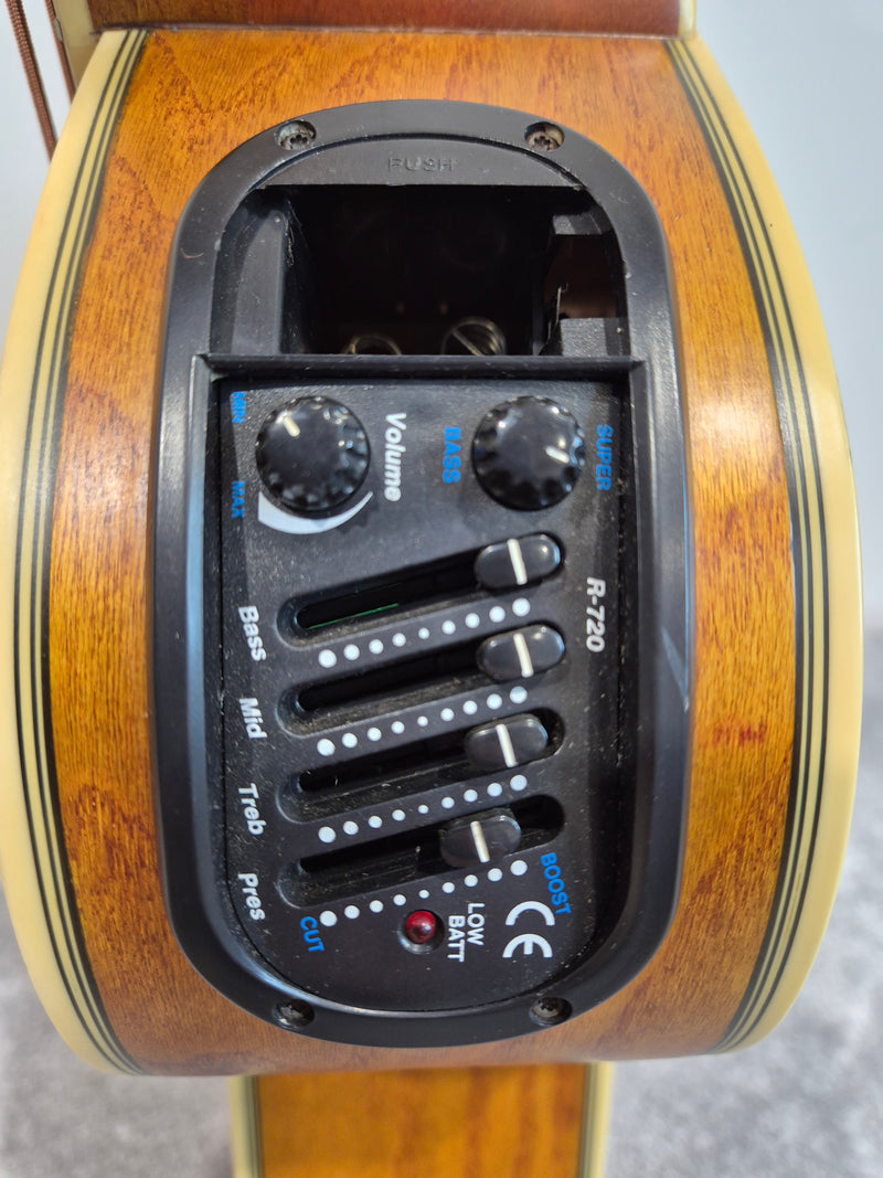 Crafter BA400EQL - Acoustic Bass Guitar - Left-Handed - Soft Bag - Image 5