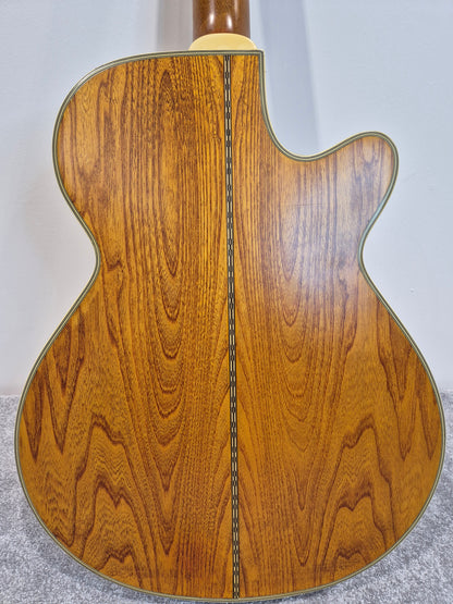 Crafter BA400EQL - Acoustic Bass Guitar - Left-Handed - Soft Bag