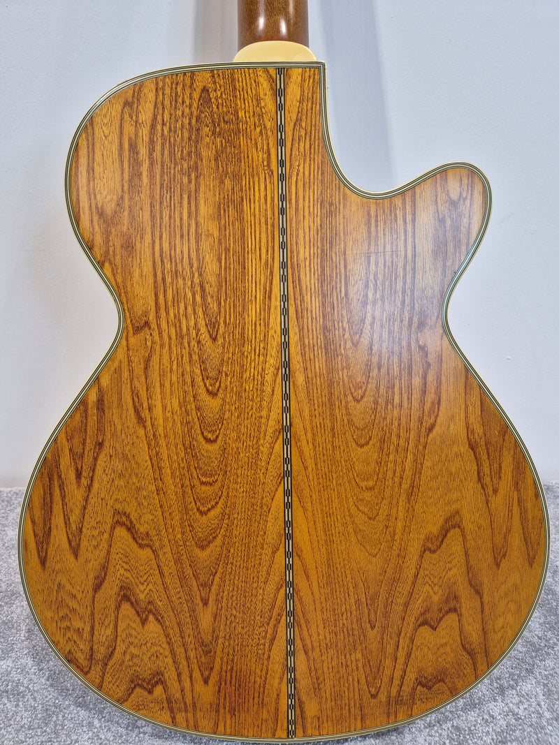 Crafter BA400EQL - Acoustic Bass Guitar - Left-Handed - Soft Bag - Image 7