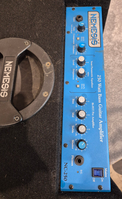 Eden Nemesis NC 250 - Bass Combo Amplifier - Black/Blue