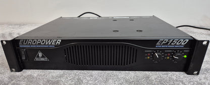 Behringer EP1500 Amplifier - 2 Channel Amp - Black
