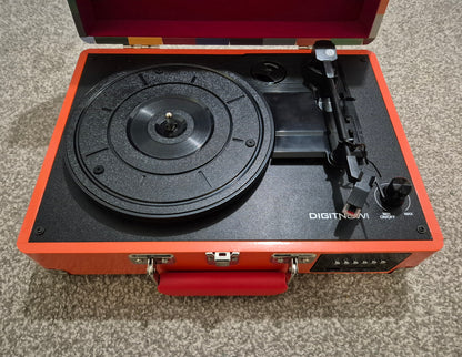 DIGITNOW - Turntable Record Player With Stereo Speakers