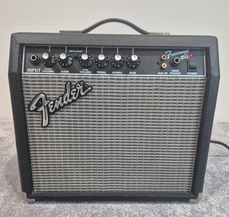 Fender Frontman 15G Amplifier - 15 Watts Amp - Black - Image 1