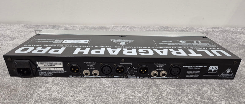 Behringer FBQ1502 Ultragraph Pro - 15-Band Stereo Graphic Equalizer - Image 6