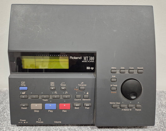 Roland MT-300 - Commercial Music Player - Power Lead + Manual