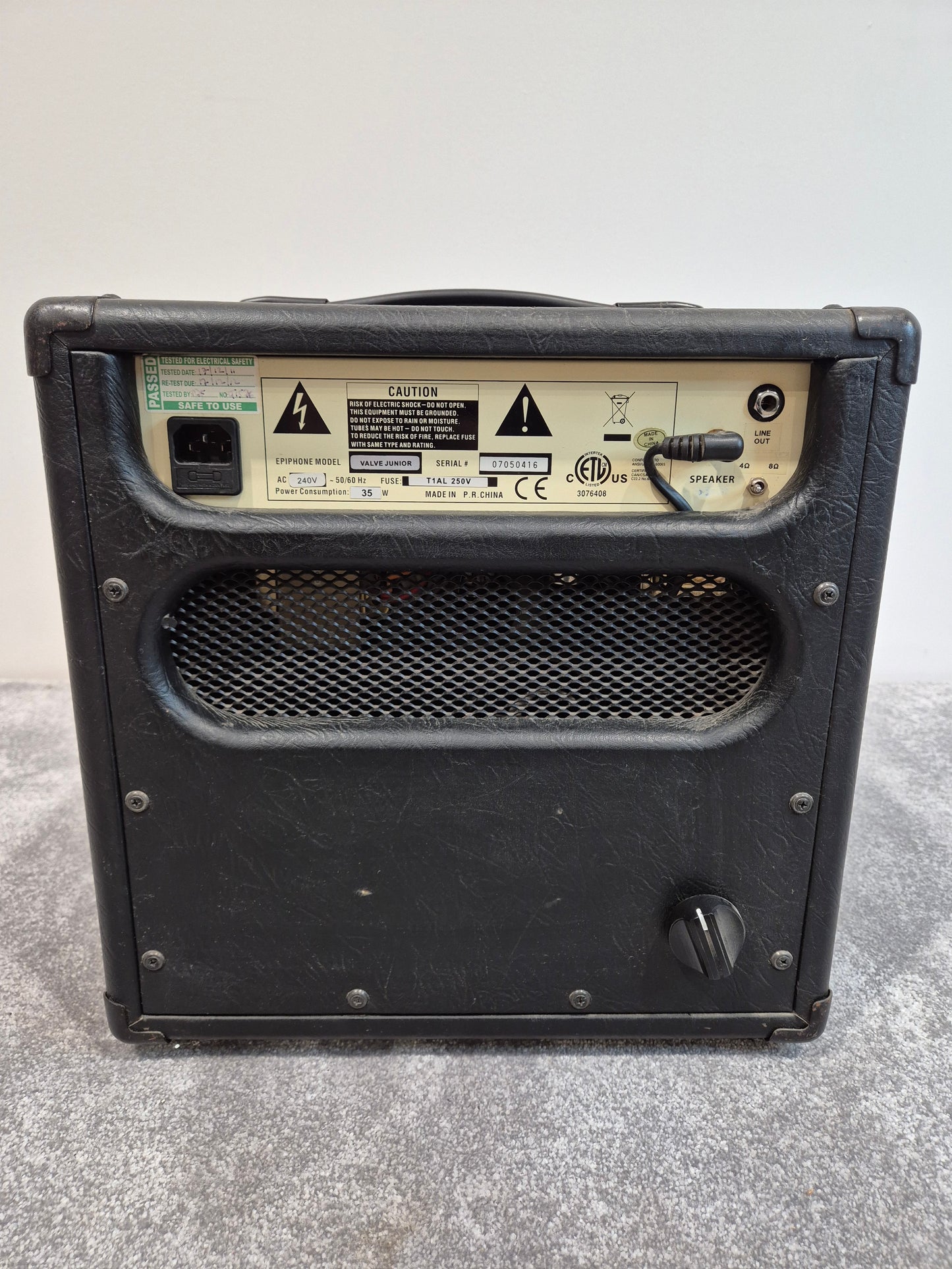 Epiphone Valve Junior - 5-Watt - Electric Guitar Amplifier