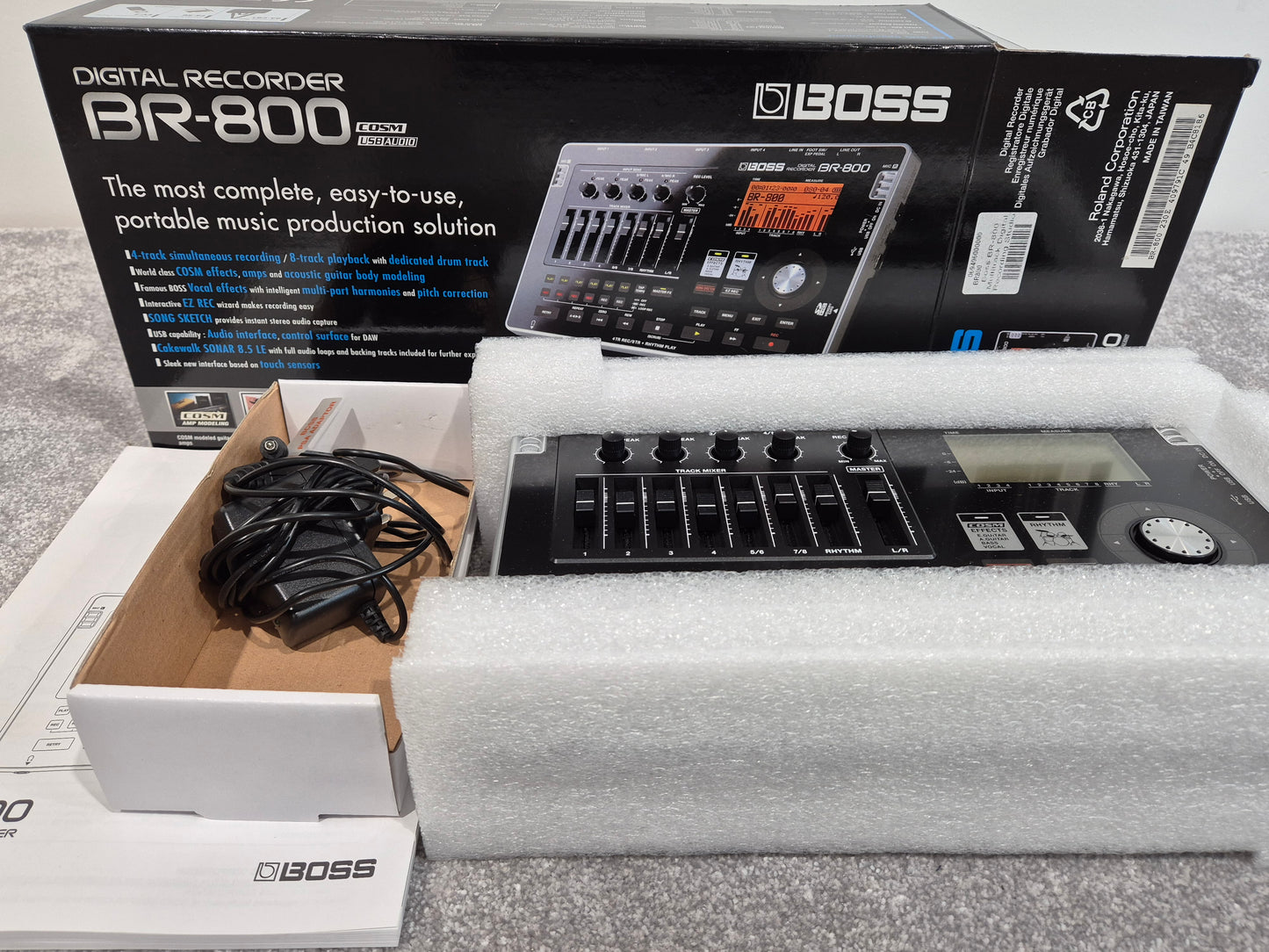 Boss BR-800 - 4 Track Portable Digital Recorder
