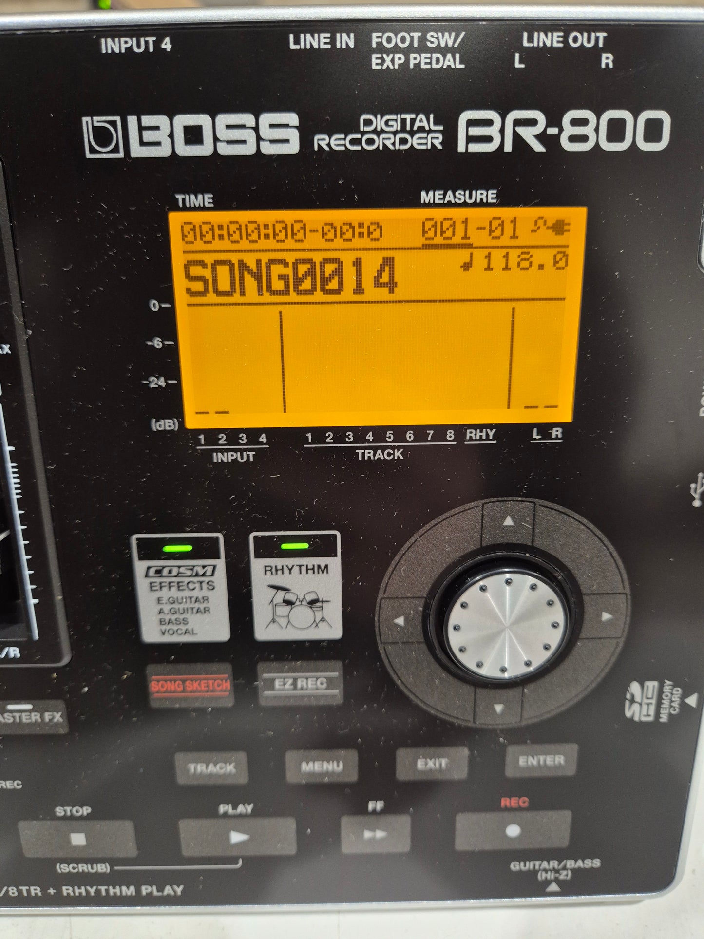 Boss BR-800 - 4 Track Portable Digital Recorder