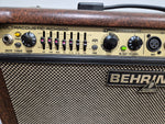 Behringer Ultracoustic ACX900 Amplifier - 2 Channel Stereo Acoustic + Footswitch - Image 3