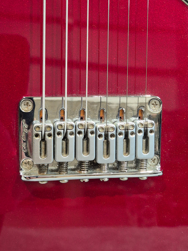 Line 6 Variax 500 Cherry Red - Solid Body Modelling Electric Guitar - Soft Gig Bag - Image 7