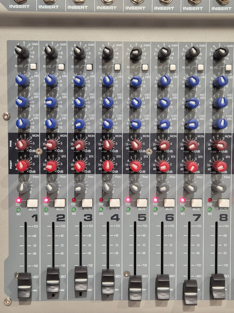 Peavey PV 14 USB Mixer - 14-Channel Mixer - Built-in DSP Effects - Image 3