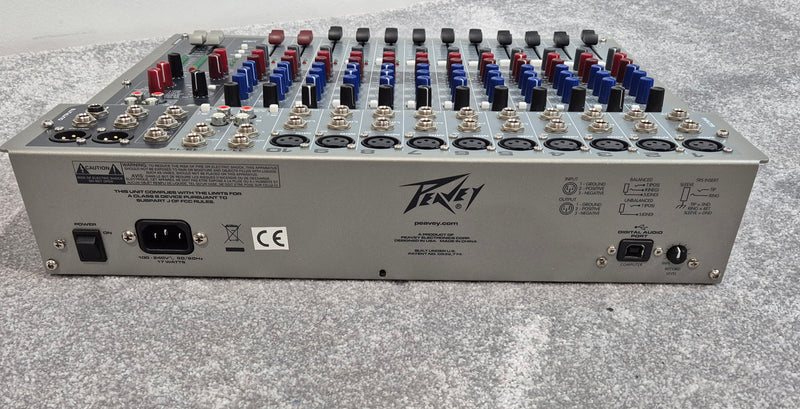 Peavey PV 14 USB Mixer - 14-Channel Mixer - Built-in DSP Effects - Image 9