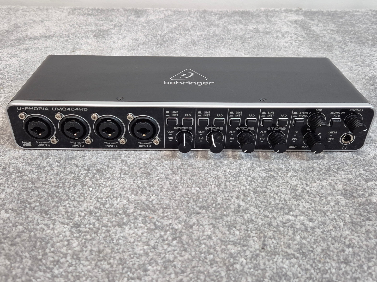 Behringer U-PHORIA UMC404HD - Audio Interface