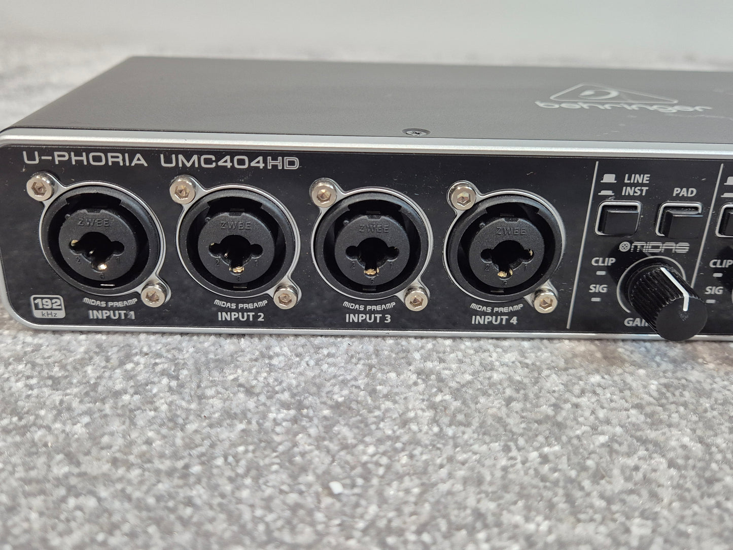 Behringer U-PHORIA UMC404HD - Audio Interface