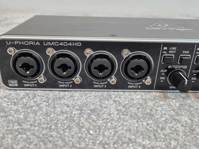 Behringer U-PHORIA UMC404HD - Audio Interface - Image 3