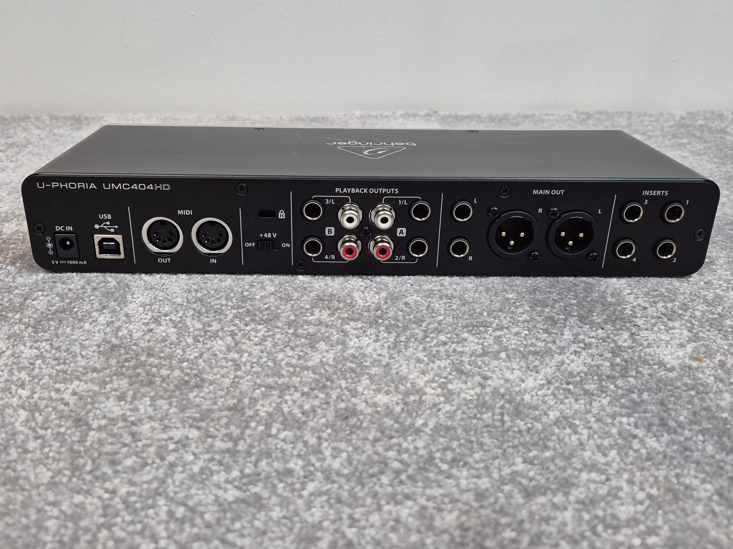 Behringer U-PHORIA UMC404HD - Audio Interface