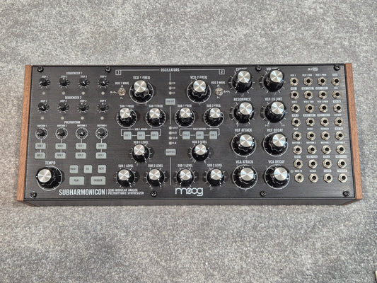 Moog Subharmonicon - Semi-Modular Polyrhythmic Analog Synthesizer