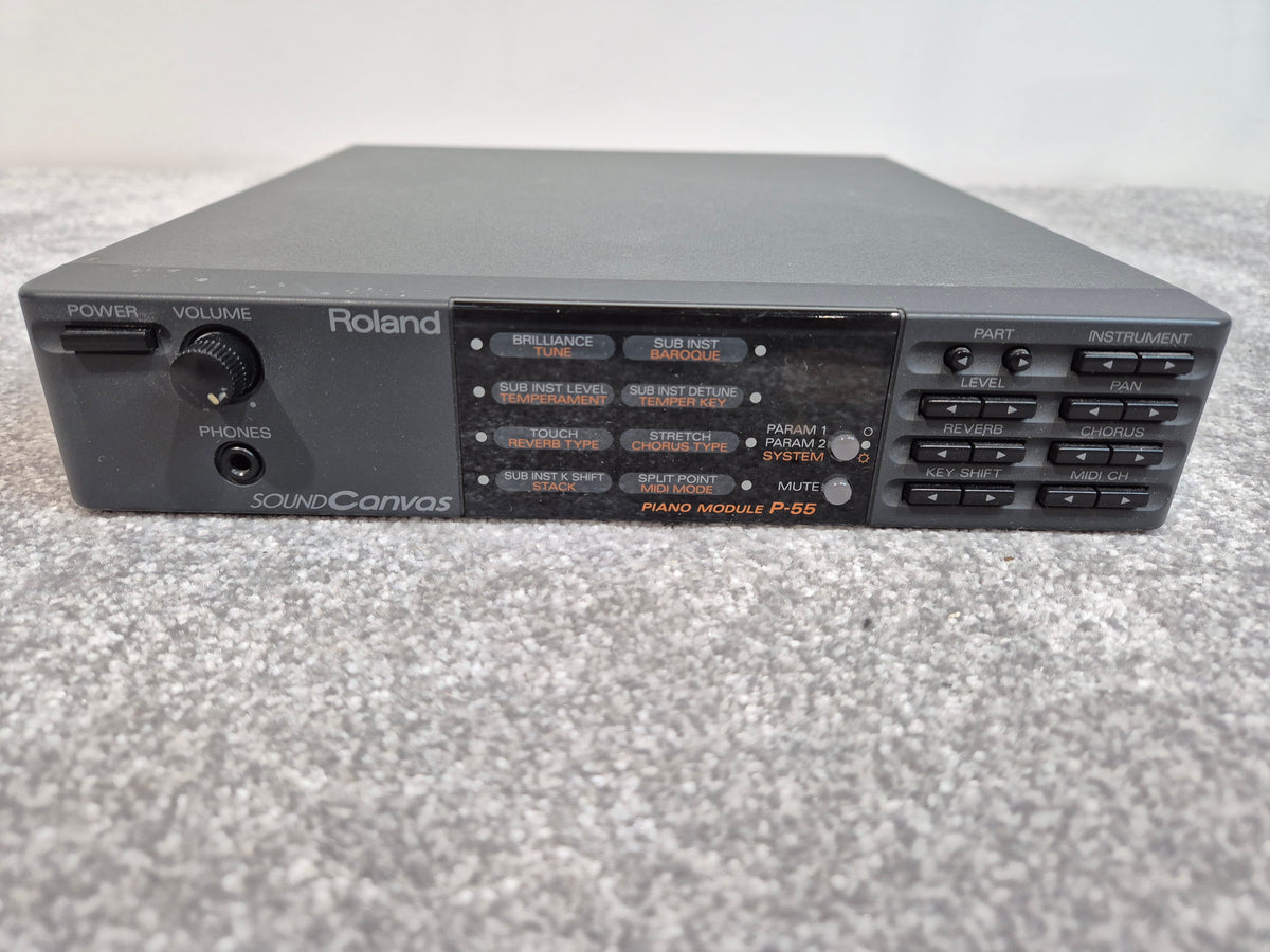 Roland Sound Canvas P-55 -  Piano Module Digital Synthesizer