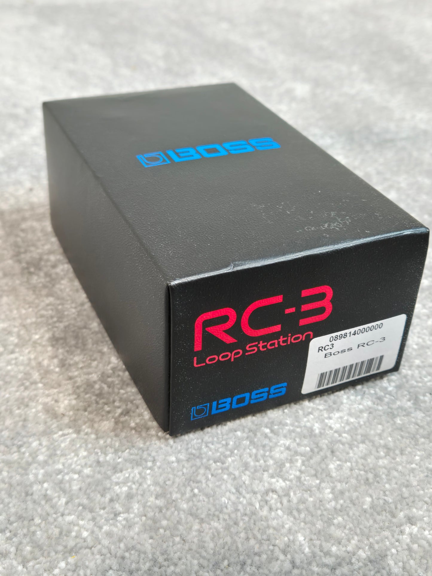 Boss RC-3 Loop Station - Compact Looper Pedal - Open Box New