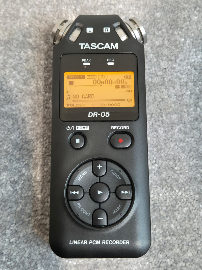 Tascam DR-05 - Digital Voice Recorder With 4Gb SD card - Image 1