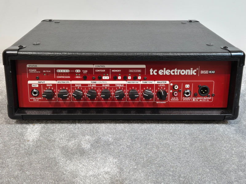 TC Electronic BH500 - 500-watt Bass Amp Head - Image 1