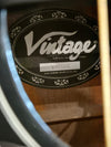 Vintage V400 BK Acoustic Guitar - Viva MTP11 Sound Hole Pick Up - Photo 5