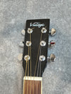 Vintage V400 BK Acoustic Guitar - Viva MTP11 Sound Hole Pick Up - Photo 13
