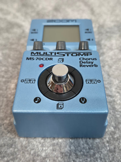 Zoom MS-70CDR - Multi-Effects Pedal with 86 Effects - With Original Box