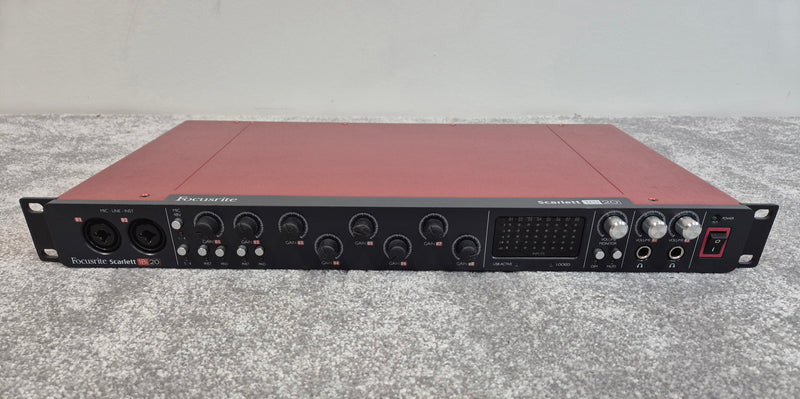 Focusrite Scarlett 18i20 - 20 Outputs Audio Interface - Image 1
