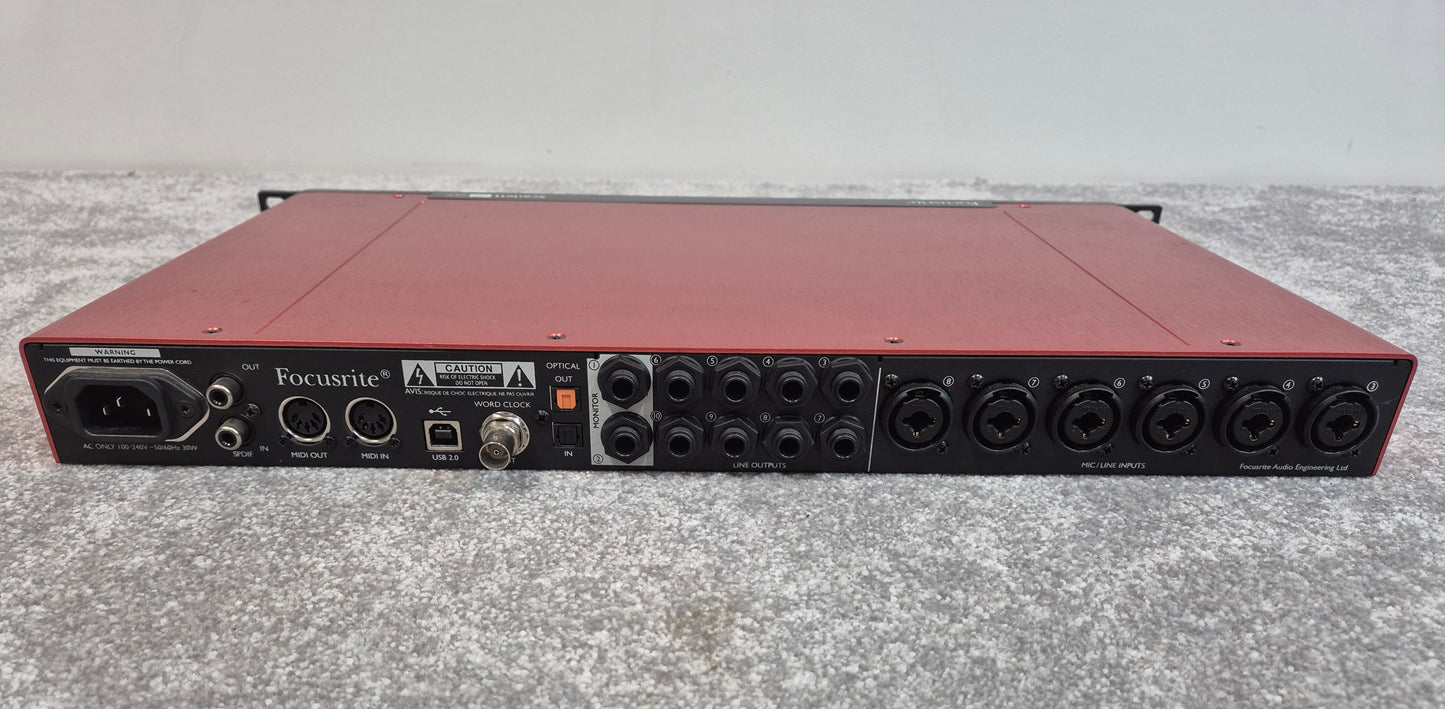 Focusrite Scarlett 18i20 - 20 Outputs Audio Interface