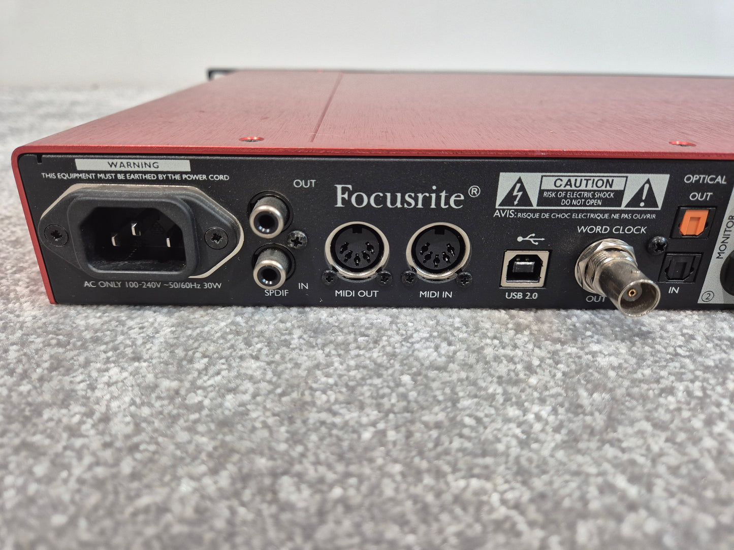 Focusrite Scarlett 18i20 - 20 Outputs Audio Interface