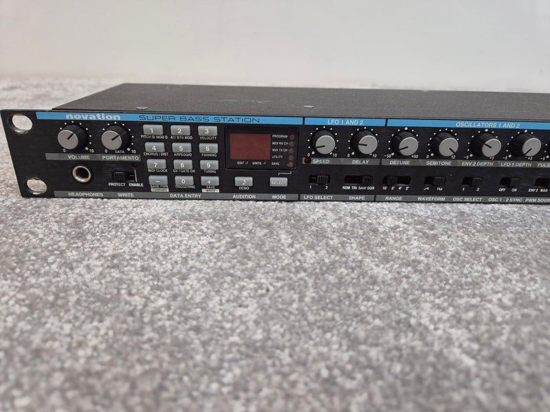 Novation Super Bass Station - Rackmount Synthesizer - Faulty Left Channel - Image 2